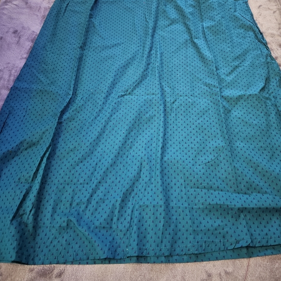 Ethnic Maxi Dress | Women's Dress | Green Blue Color | New, never worn - Picture 2 of 2